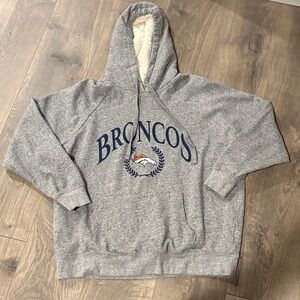 Broncos Gray Men's Hoodie
